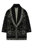 Bandana Jacquard Cardigan