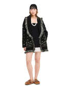 Bandana Jacquard Cardigan