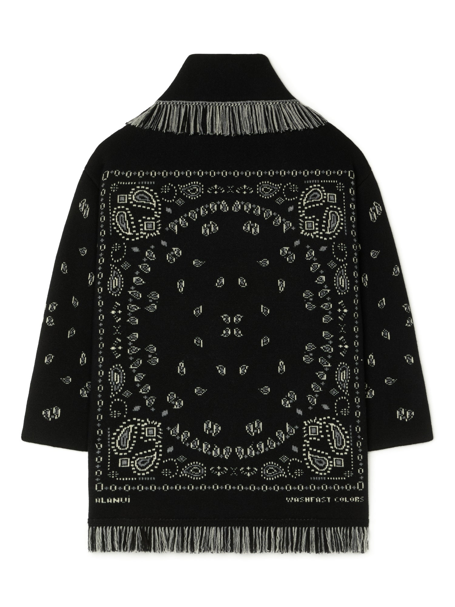 Bandana Jacquard Cardigan