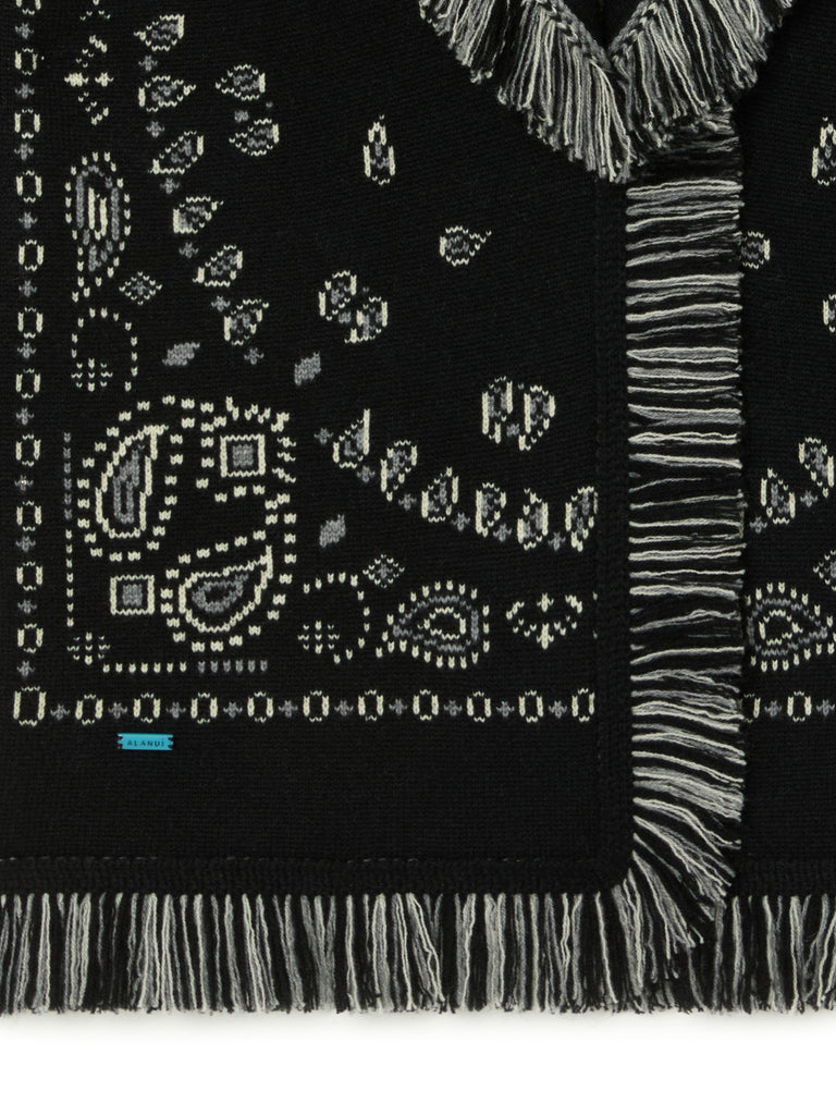 Bandana Jacquard Cardigan