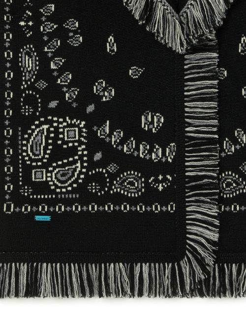 Bandana Jacquard Cardigan