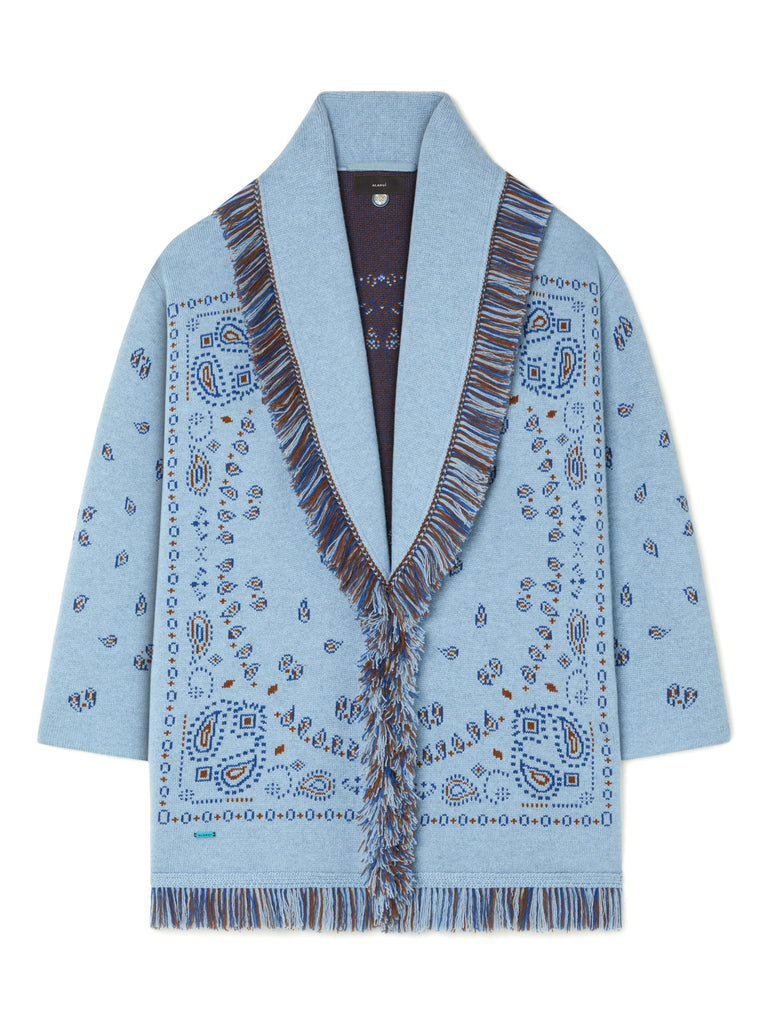 Bandana Jacquard Cardigan