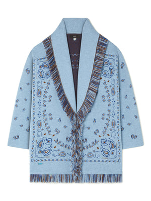 Bandana Jacquard Cardigan