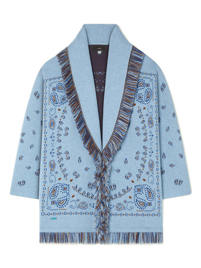 Bandana Jacquard Cardigan