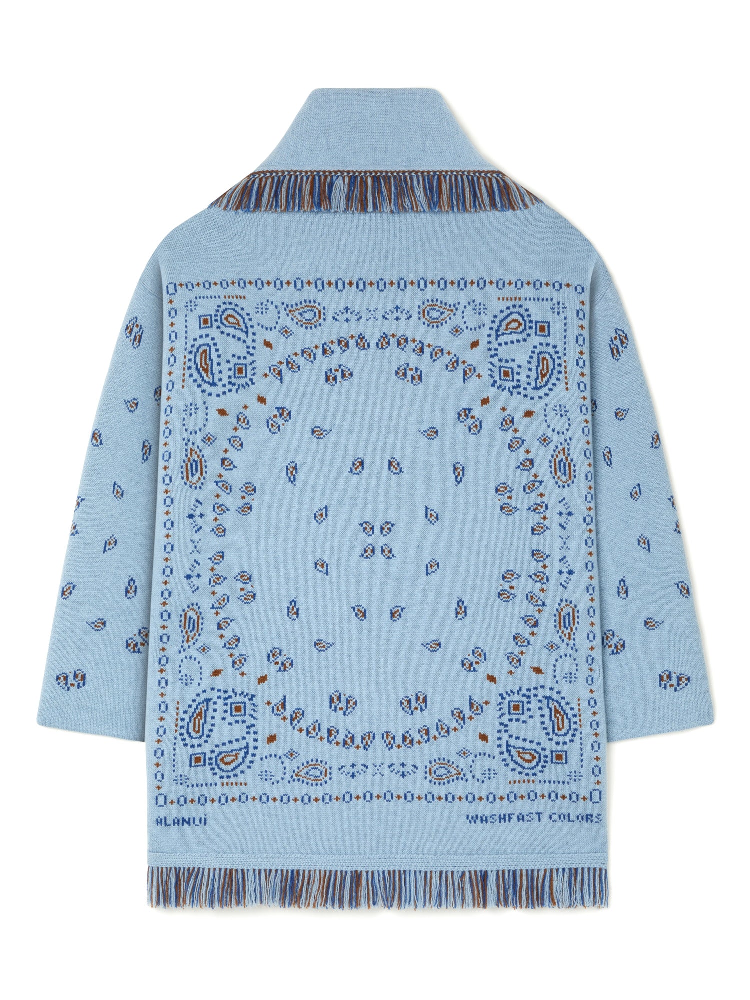 Bandana Jacquard Cardigan