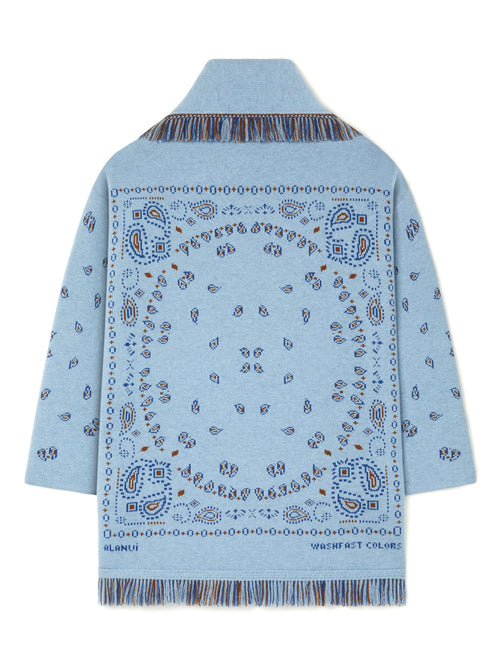 Bandana Jacquard Cardigan