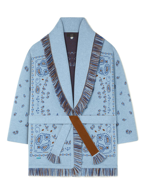 Bandana Jacquard Cardigan