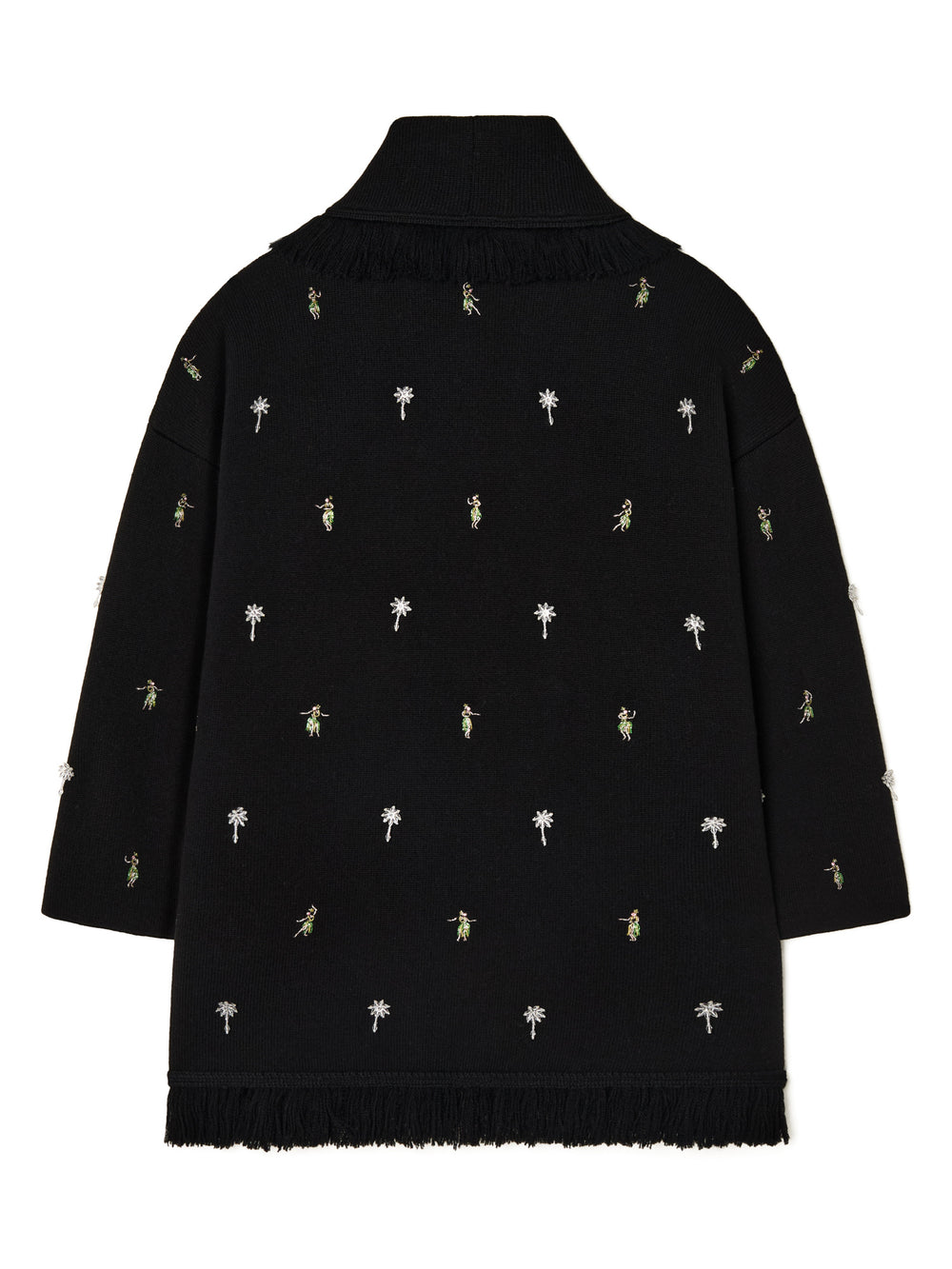 Alanui-The Cardigan-Woman-Black/Multicolor-LWHB064E26KNI008-3