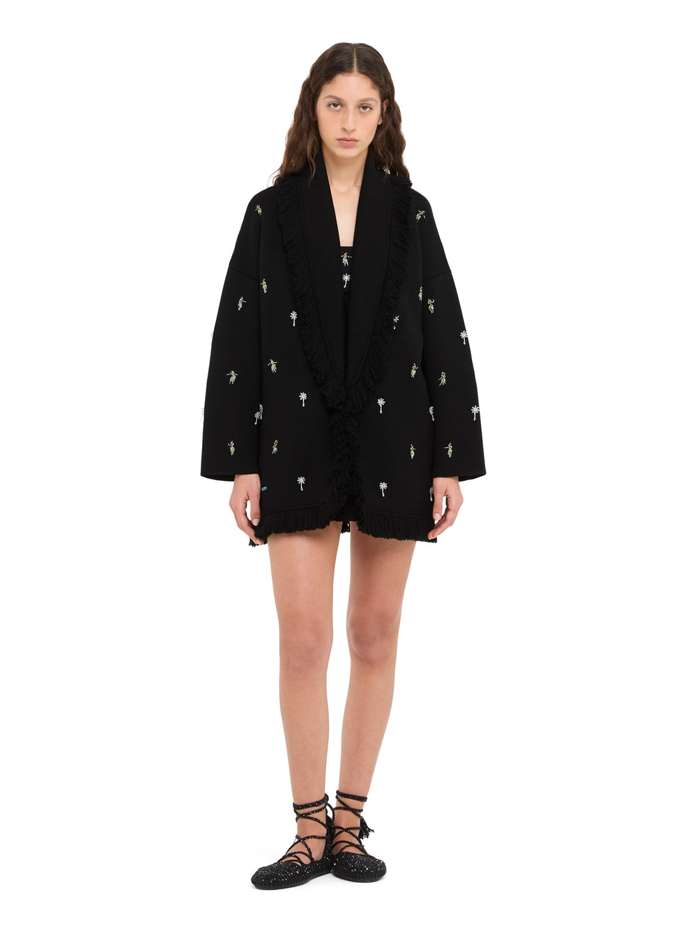 Alanui-The Cardigan-Woman-Black/Multicolor-LWHB064E26KNI008-4
