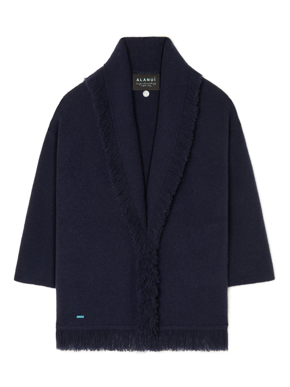 Alanui-The Cardigan-Woman-Midnight Blue-LWHB064E26KNI009