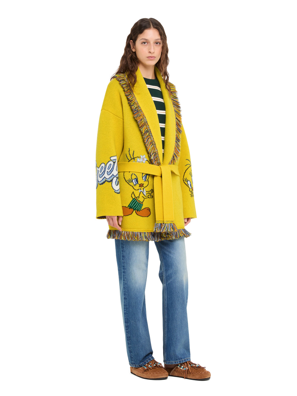 Alanui-The Cardigan-Woman-Yellow/Multicolor-LWHB064E26KNI022-6