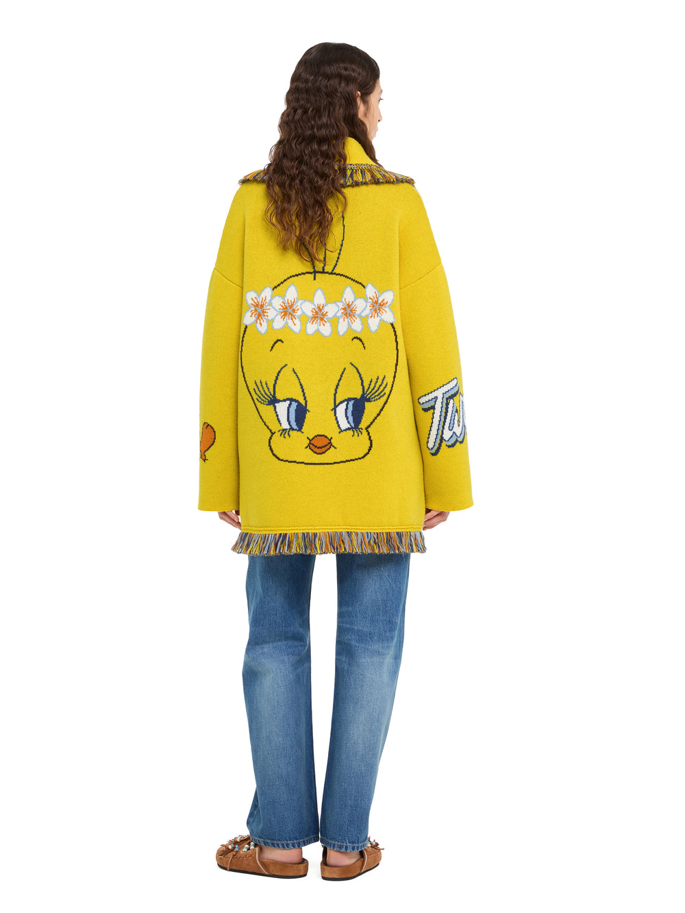Alanui-The Cardigan-Woman-Yellow/Multicolor-LWHB064E26KNI022-7