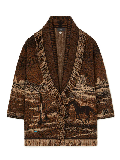 Alanui-The Cardigan-Woman-Coffee/Multicolor-LWHB064E26KNI025