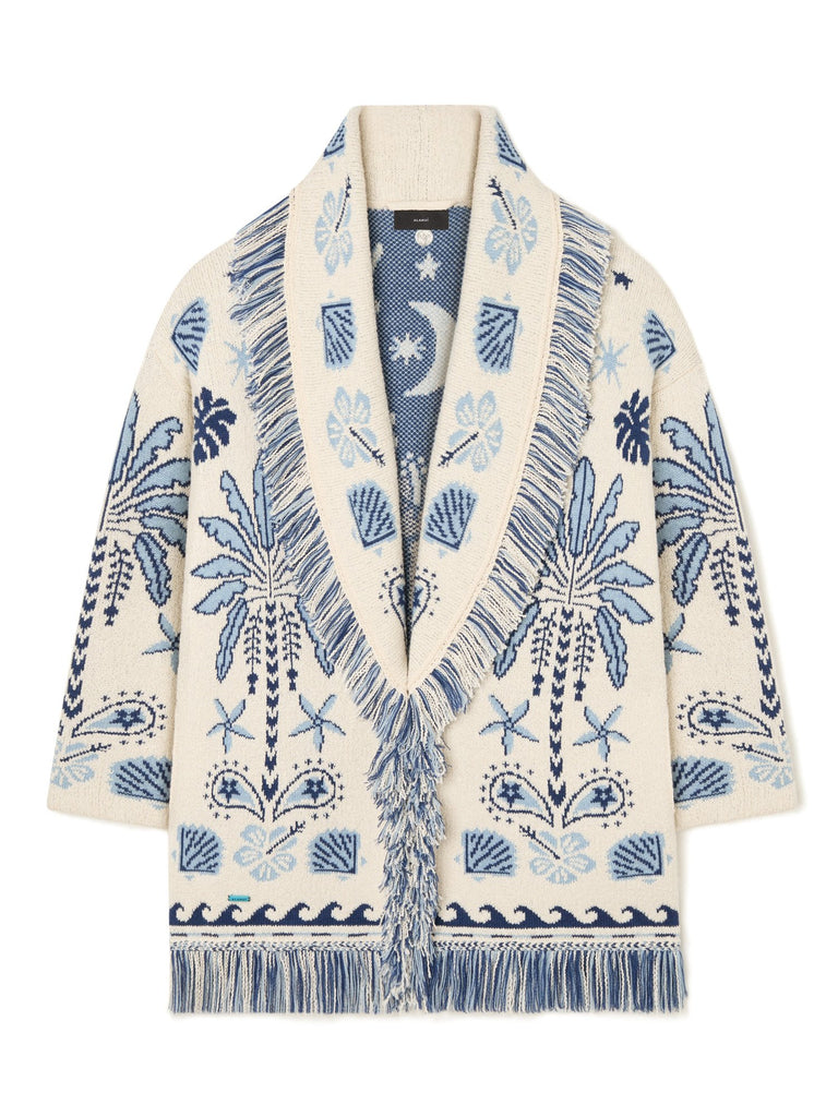 Alanui-The Cardigan-Woman-Chalk/Light Blue-LWHB064R26 KNI003-2