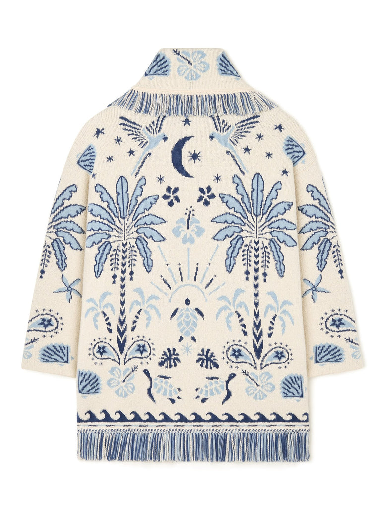 Alanui-The Cardigan-Woman-Chalk/Light Blue-LWHB064R26 KNI003-3