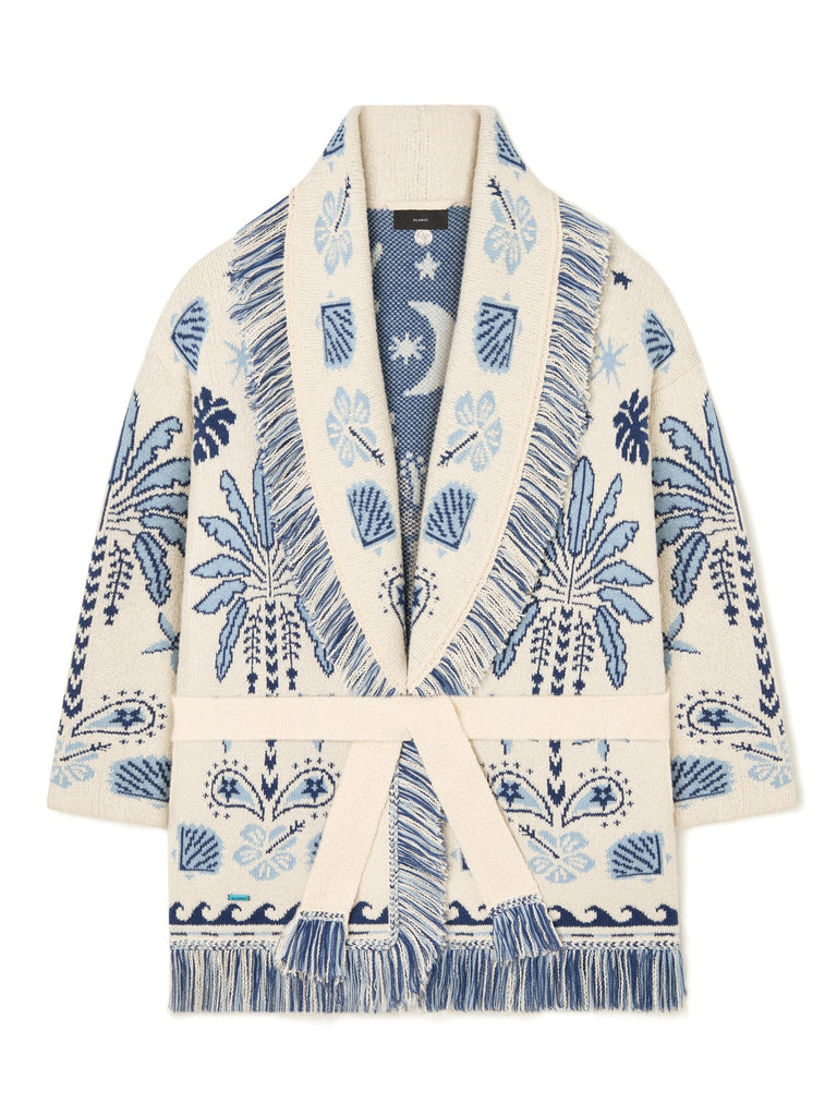 Alanui-The Cardigan-Woman-Chalk/Light Blue-LWHB064R26 KNI003-5