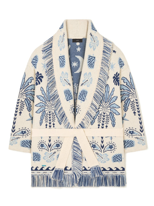 Alanui-The Cardigan-Woman-Chalk/Light Blue-LWHB064R26 KNI003-5