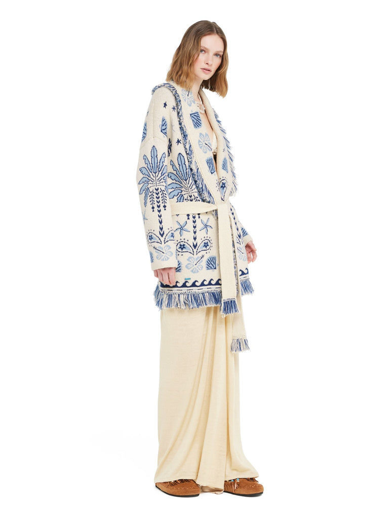 Alanui-The Cardigan-Woman-Chalk/Light Blue-LWHB064R26 KNI003-6