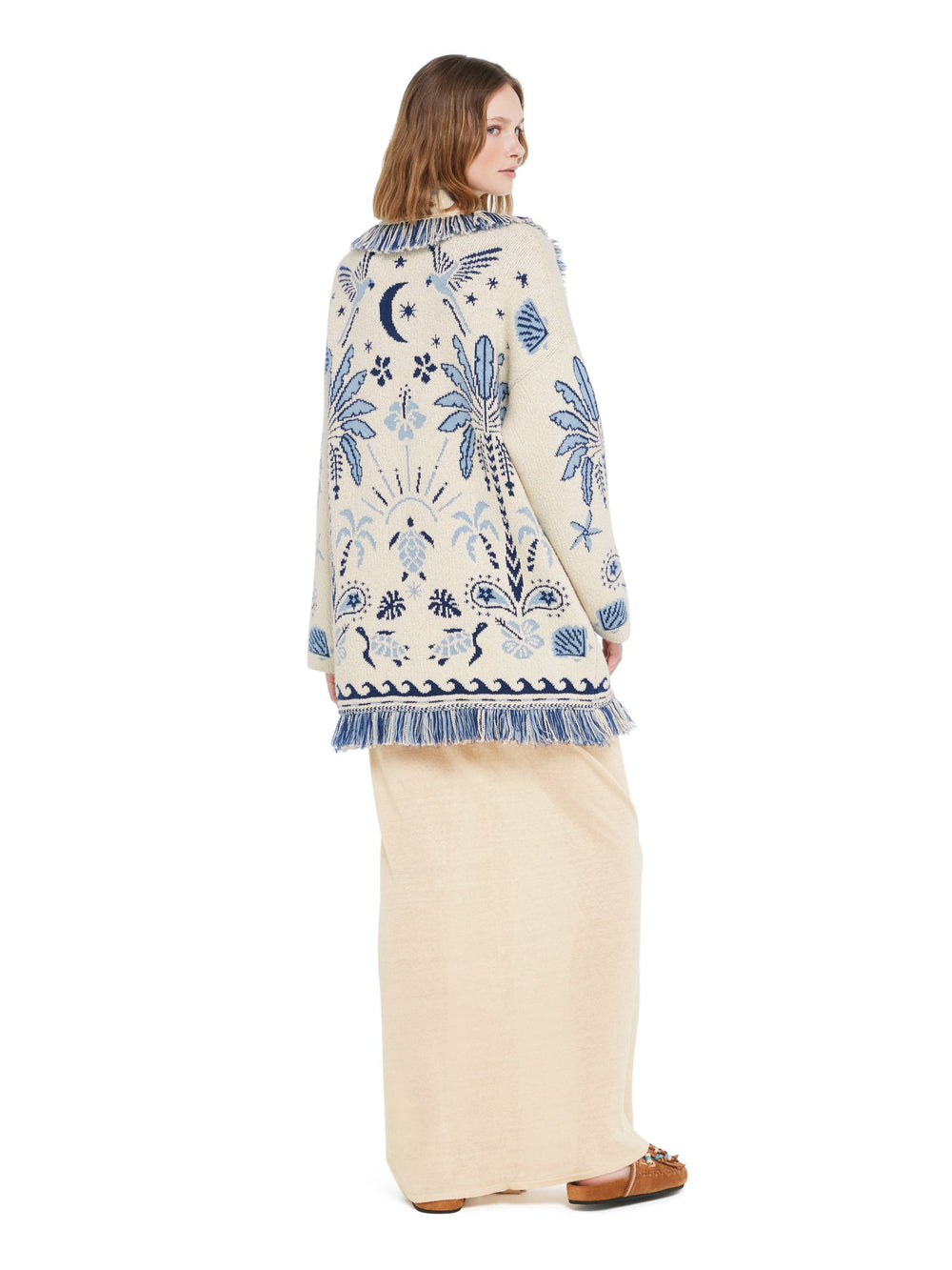 Alanui-The Cardigan-Woman-Chalk/Light Blue-LWHB064R26 KNI003-7