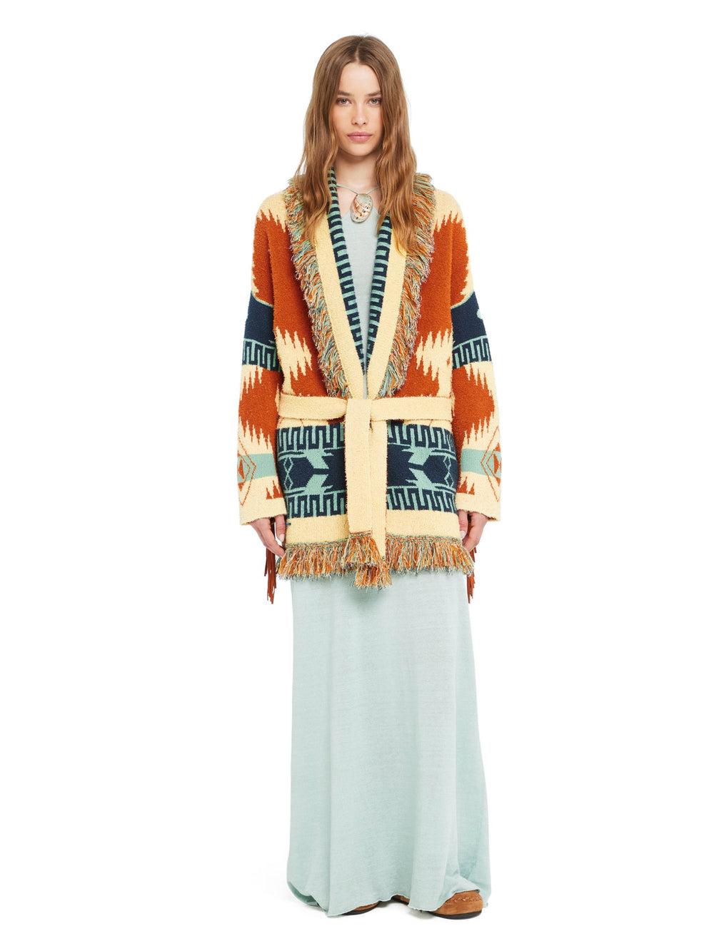 Alanui-The Cardigan-Woman-Sunrise/Sunlight-LWHB064R26 KNI005-4
