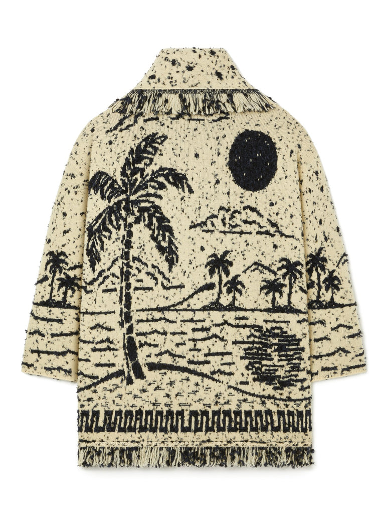 Alanui-The Cardigan-Woman-Sunlight/Deep Blue-LWHB064R26 KNI007-3
