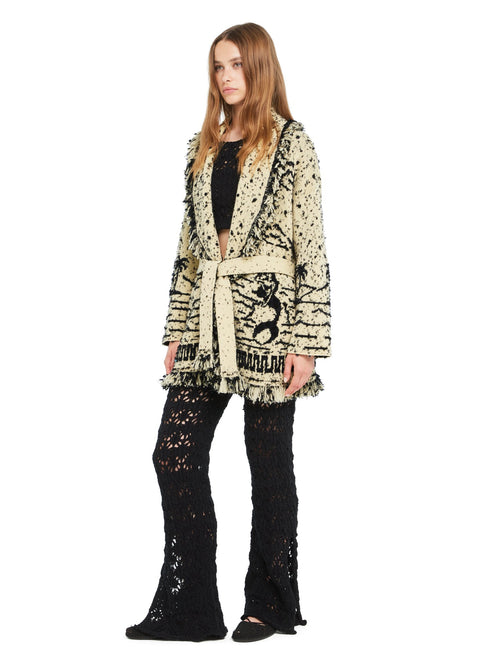 Alanui-The Cardigan-Woman-Sunlight/Deep Blue-LWHB064R26 KNI007-6