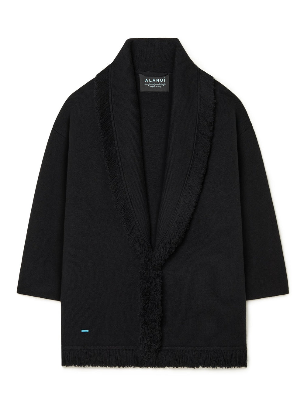 Alanui-The Cardigan-Woman-Black-LWHB064R26 KNI008