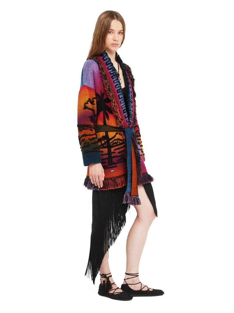 Alanui-The Cardigan-Woman-Black/Multicolor-LWHB064R26 KNI010-6