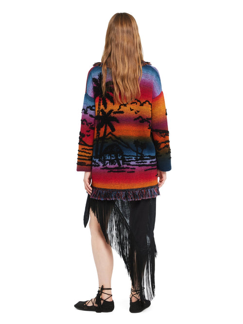 Alanui-The Cardigan-Woman-Black/Multicolor-LWHB064R26 KNI010-7