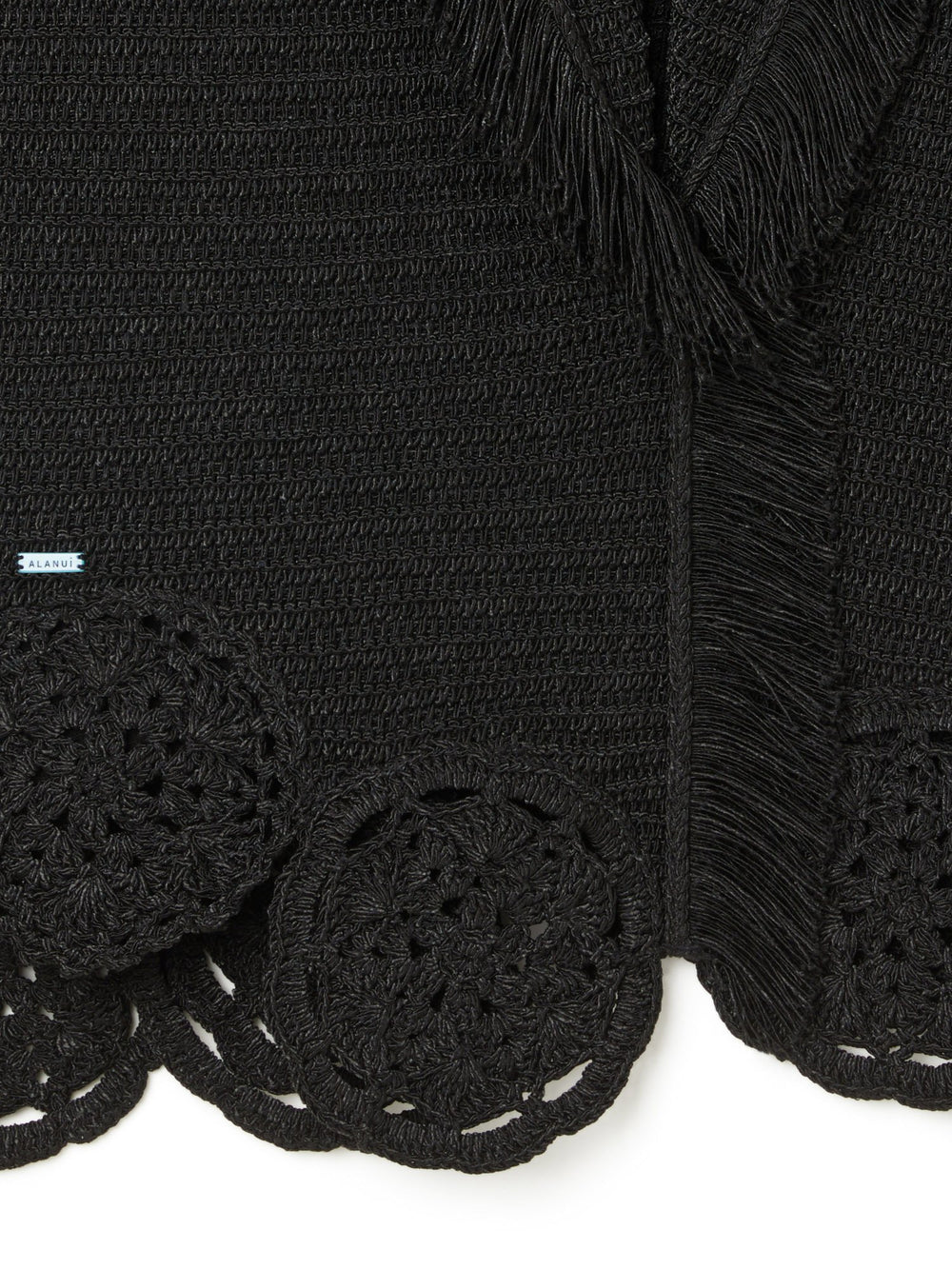Alanui-The Cardigan-Woman-Black-LWHB064R26 KNI011-8