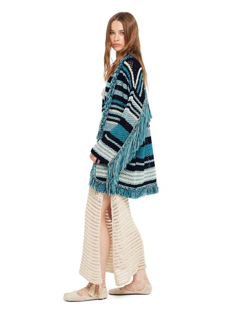 Ocean Stripes Cardigan