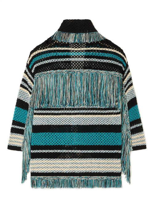 Ocean Stripes Cardigan