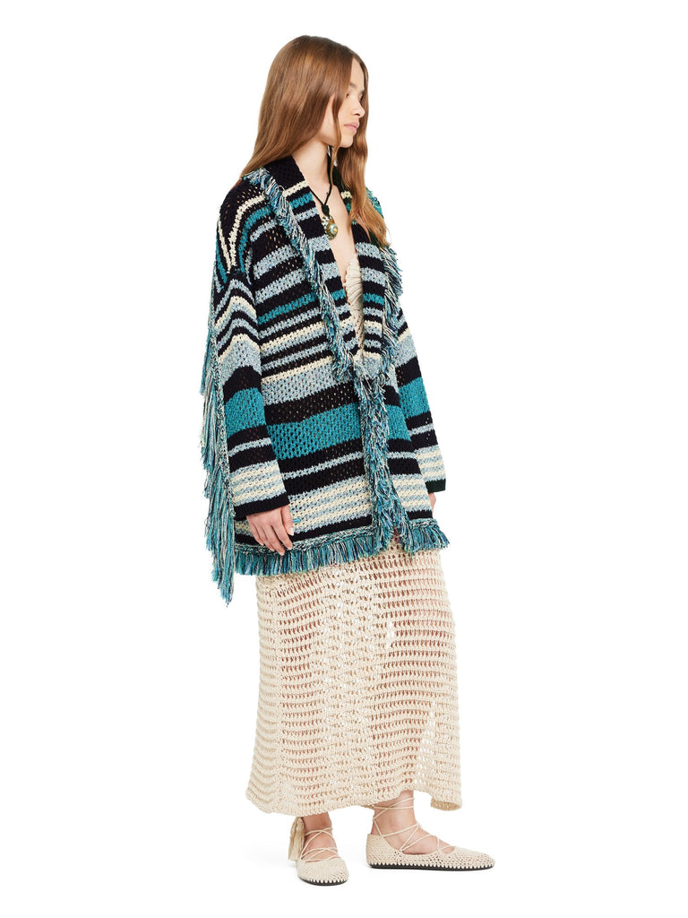 Ocean Stripes Cardigan