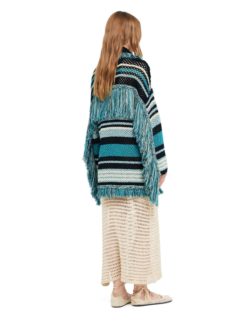 Ocean Stripes Cardigan