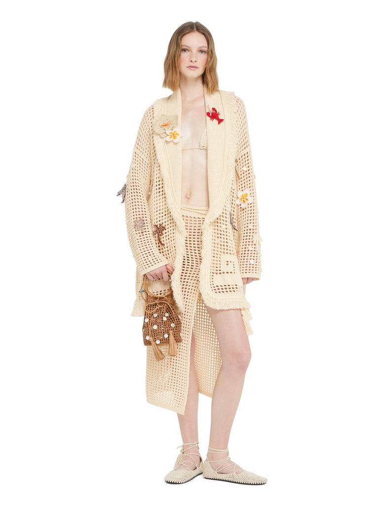Alanui-The Cardigan-Woman-Sand-LWHB064R26 KNI013-1