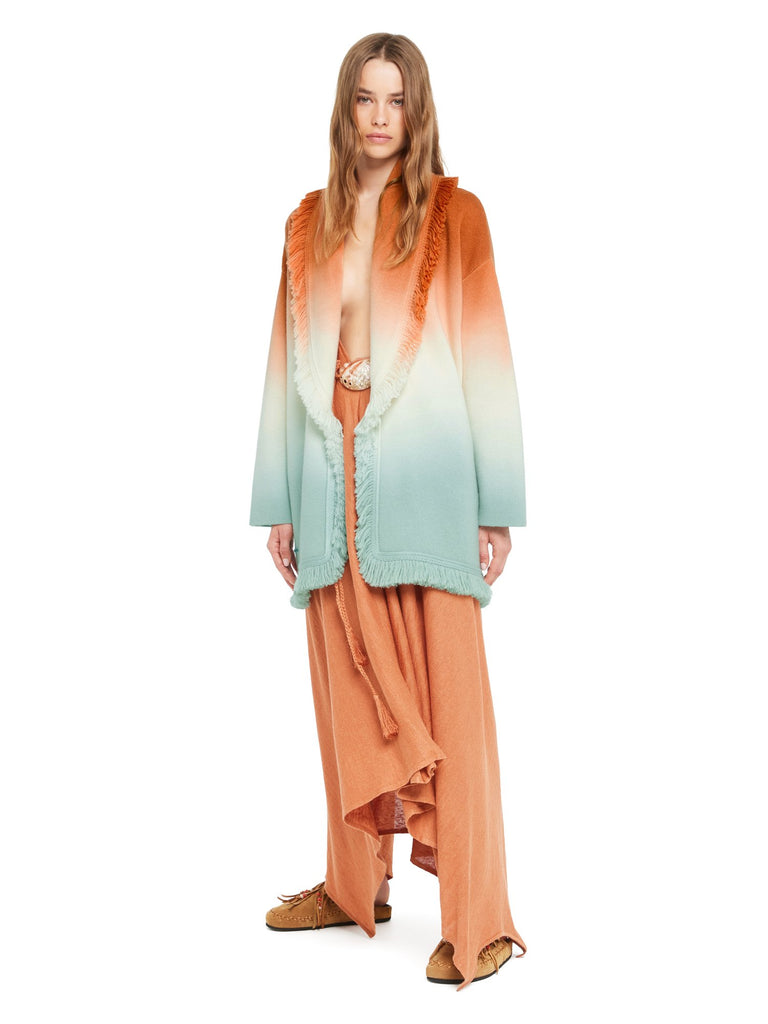 Alanui-The Cardigan-Woman-Red Earth/Acquamarine-LWHB064R26 KNI016-1