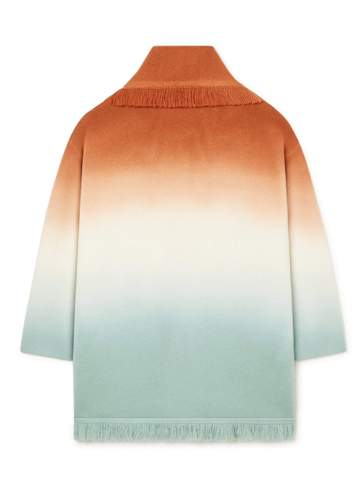 Alanui-The Cardigan-Woman-Red Earth/Acquamarine-LWHB064R26 KNI016-3