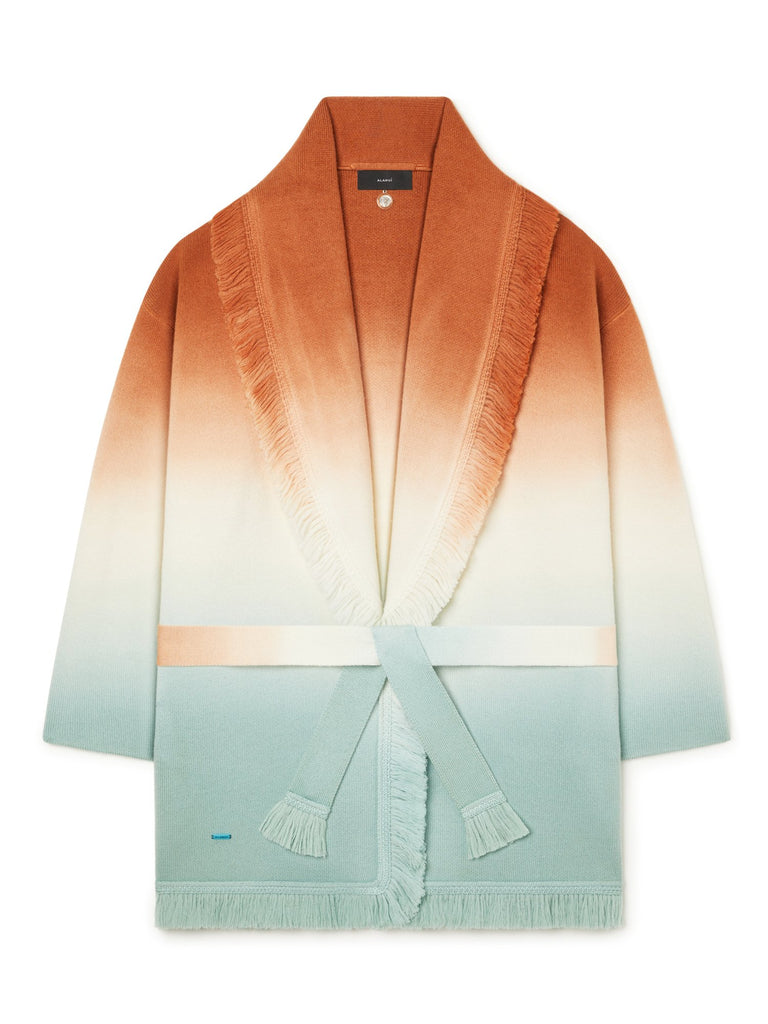 Alanui-The Cardigan-Woman-Red Earth/Acquamarine-LWHB064R26 KNI016-5