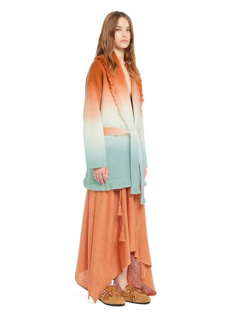 Alanui-The Cardigan-Woman-Red Earth/Acquamarine-LWHB064R26 KNI016-6