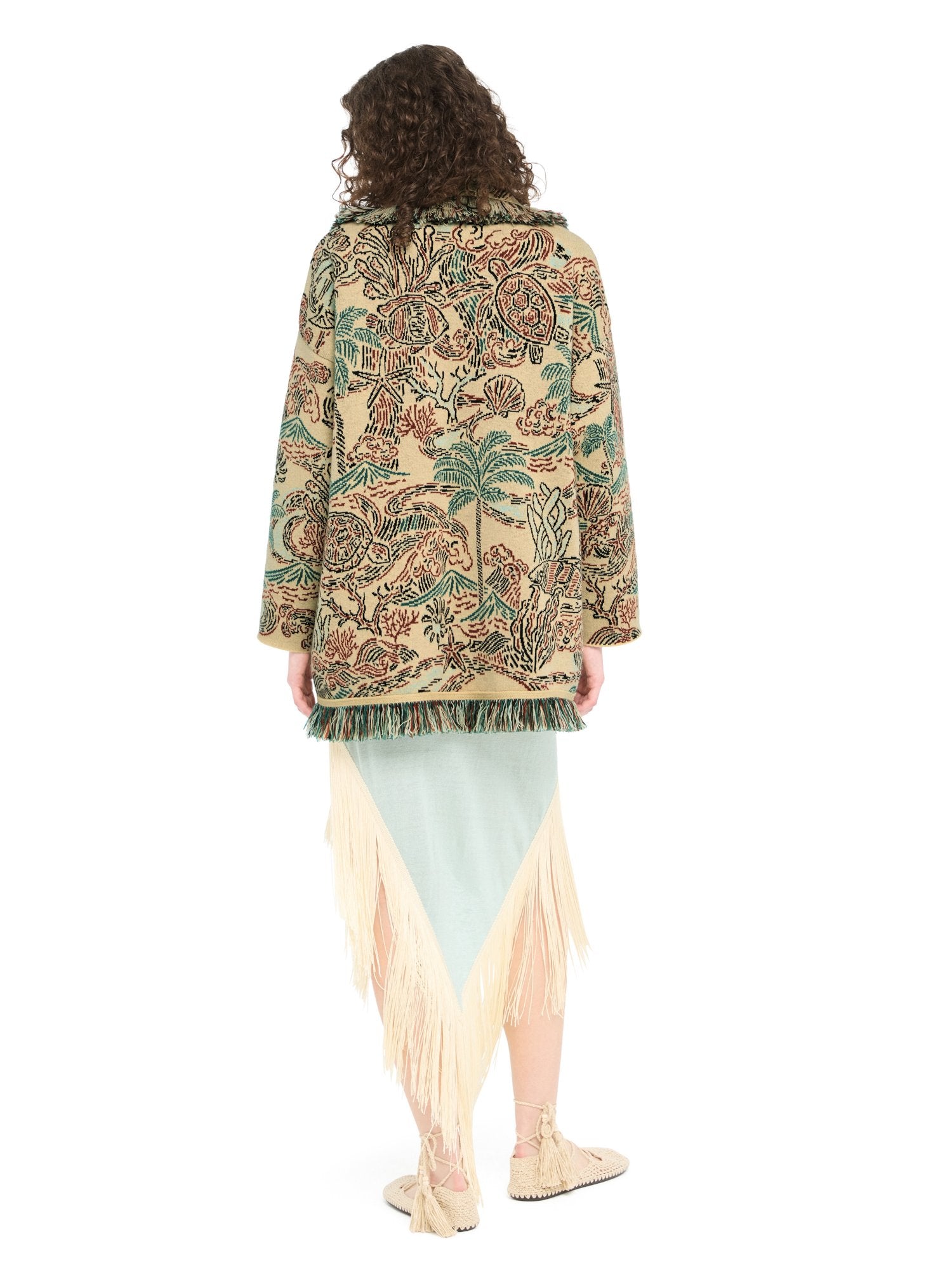 Alanui-The Cardigan-Woman-Sunlight/Multicolor-LWHB064R26 KNI019-3