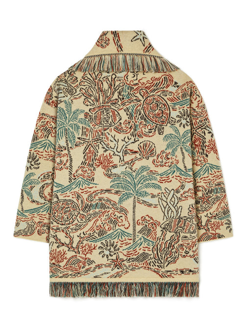 Sketched By The Sea Cardigan