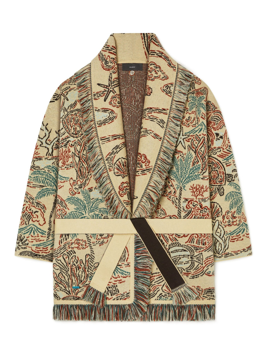 Sketched By The Sea Cardigan