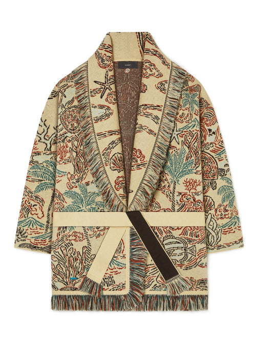 Sketched By The Sea Cardigan