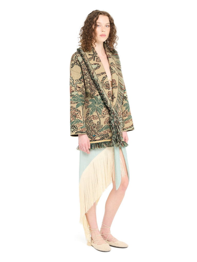 Sketched By The Sea Cardigan