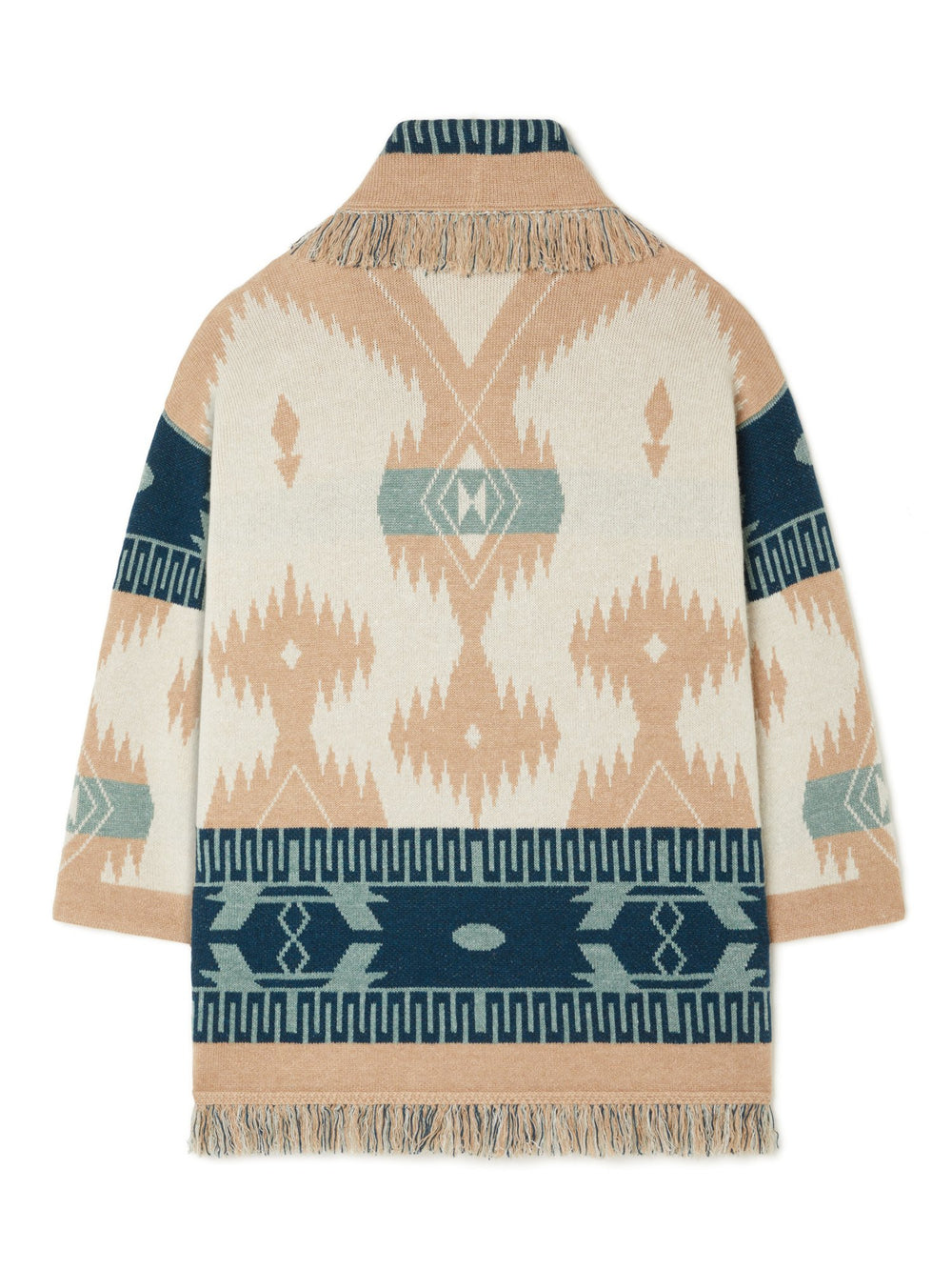 Alanui-The Cardigan-Woman-Chalk/Sand-LWHB064R26 KNI026-3