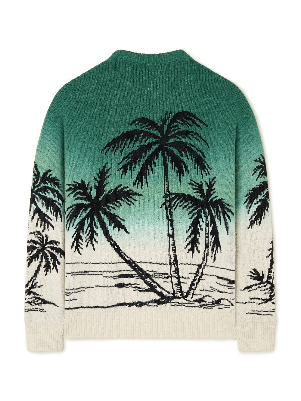 Alanui-Sweaters-Woman-Green Tide/Chalk-LWHE068R26 KNI002-3