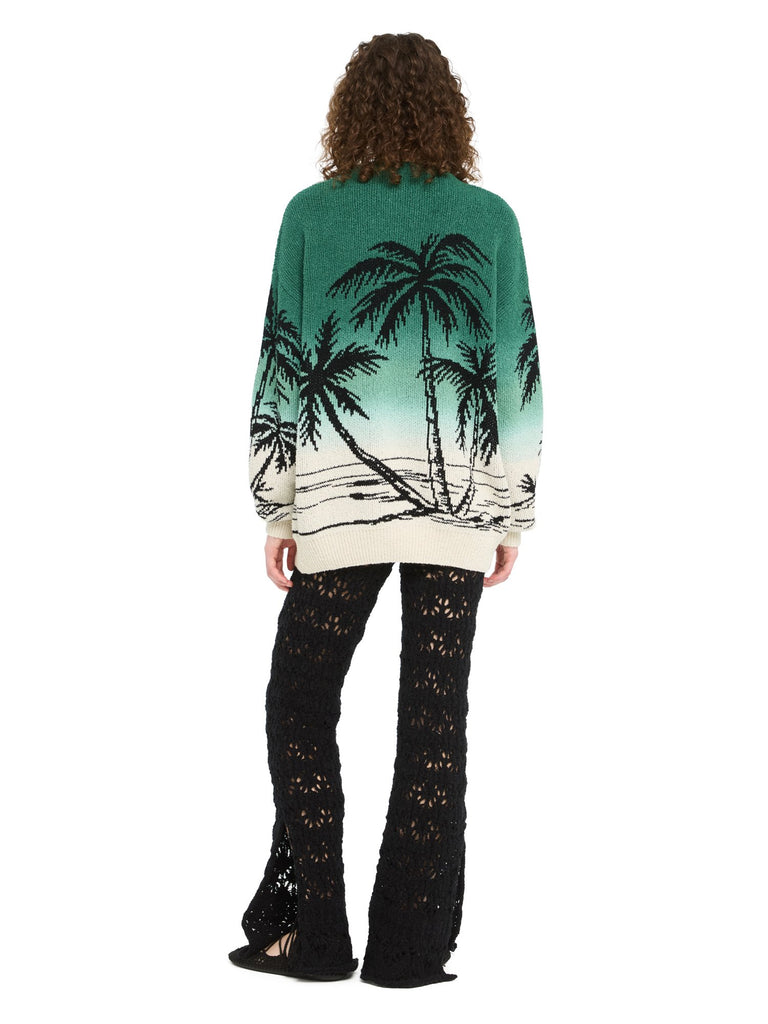 Wave Bloom Sweater