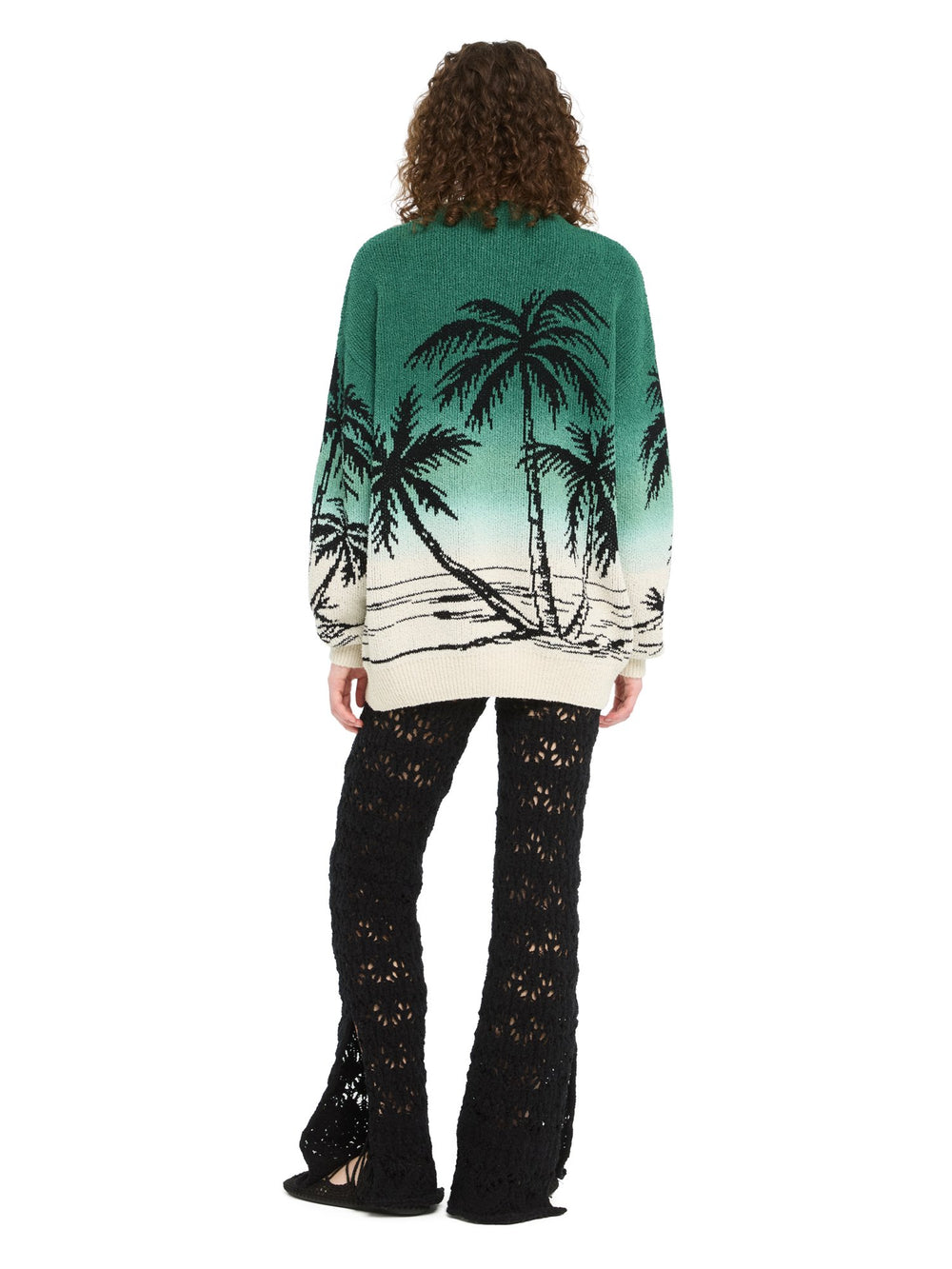 Alanui-Sweaters-Woman-Green Tide/Chalk-LWHE068R26 KNI002-6