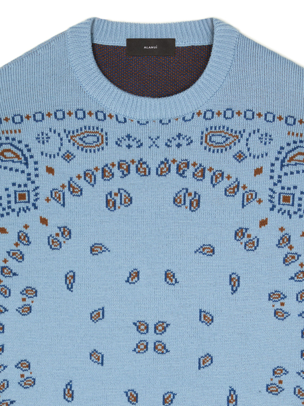 Bandana Jacquard Sweater