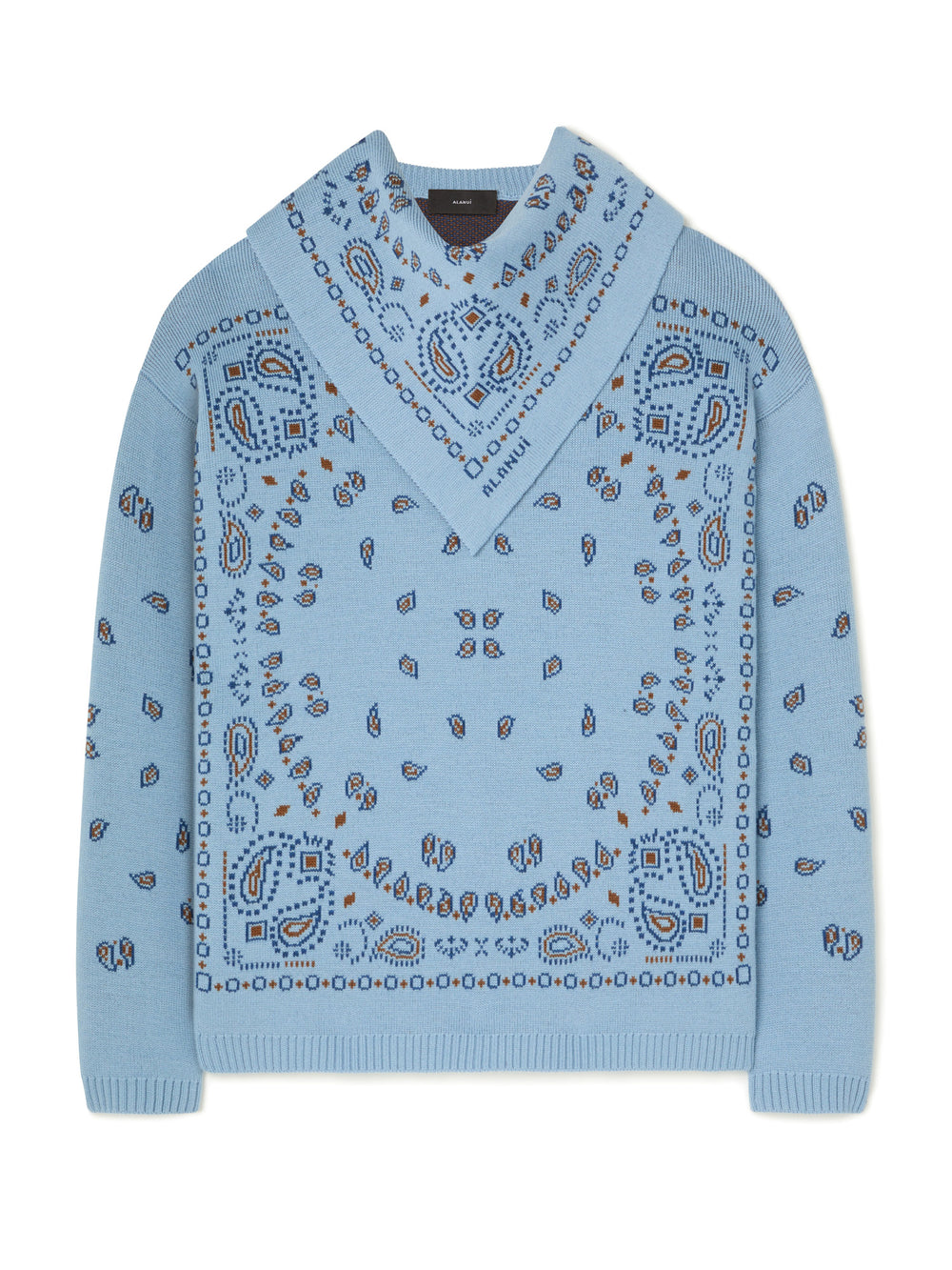 Bandana Jacquard Sweater